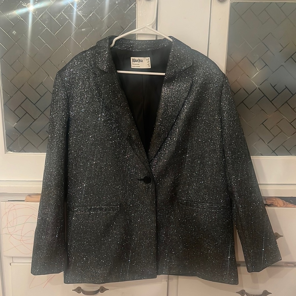 Primark Rita Ora glitter oversized blazer